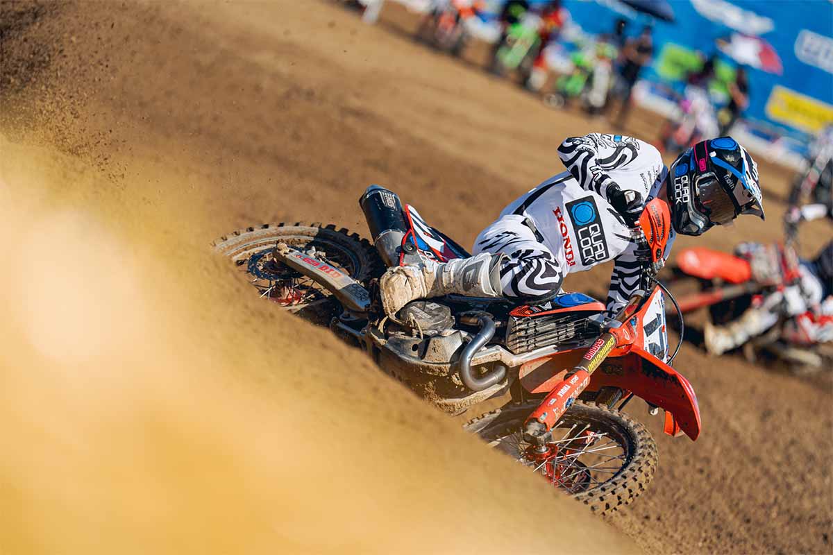 Savatgy Pushes Through Pain to Stay Inside the Top 10 in Pro Motocross Championship