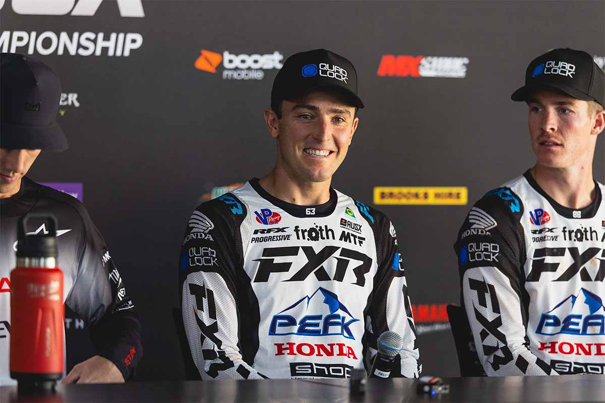 CAMERON McADOO BRINGS EXPERIENCE AND MOMENTUM TO QUAD LOCK HONDA!
